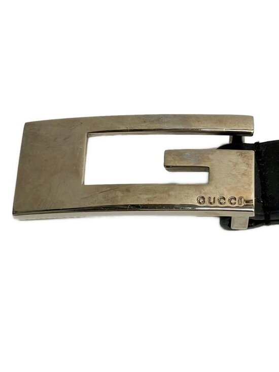Gucci Belt 75 30 Black Leather main image 4